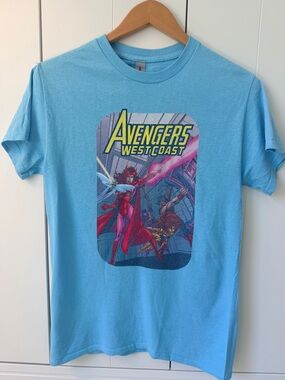 Marvel Avengers West Coast Graphic Tee – Scarlet Witch – Size Small